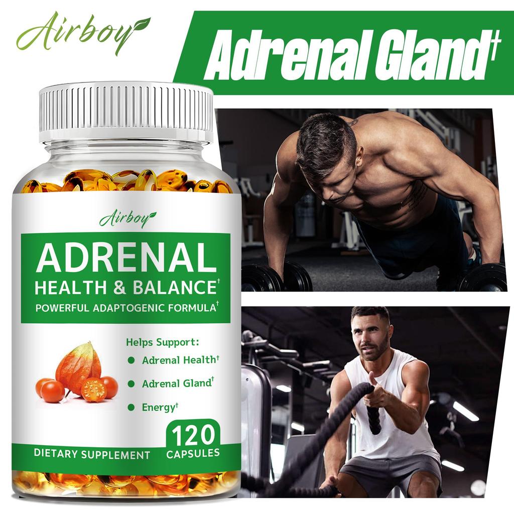 Airboy Capsule Complesse di Ashwagandha e L-Tirosina - Energia