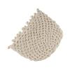 Bohemian Style Crochet Hollow Tassels Knitted Hat Hollow Out Ethnic Style Hat  Apparel Accessories