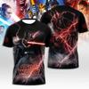 Summer New SuperHero Superman  Children's 3d Printed T-Shirt Children's Summer Fashion Short Sleeved T-Shirt Tops