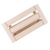 Vintage Wooden Multifunction Storage Box Elegant Hollow Design Organizer for Home Office School Storage Box Wooden Basket