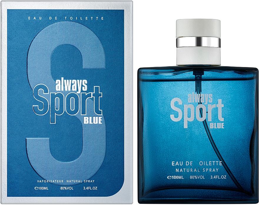 

Чоловіча парфумована вода Cosmo Designs Always Sport Blue EDT 100 мл 100 ml