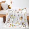 Blanket Cartoon Honey Blanket Digital Printed Lamb Fleece Crystal Fleece Blanket
