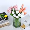 10Pcs Artificial Flower Decoration with Stem Fake Tulips Real Touchs Bridal Bouquets Floral Decor Photography Props