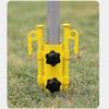 Canopy Rod Fixed Tube with Tent Pegs Reinforced Wind proof Awning Rod Holder