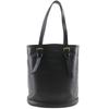 Bucket PM Tote Bag M58992 Petit Bucket Noir Black Epi Leather Women Used