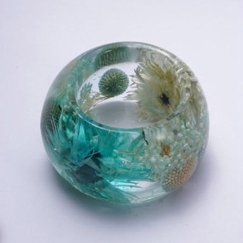 Handmade Succulent Planter Flowerpot Silicone Mold Concrete Plant Flower Pot Epoxy Resin Mold DIY Candle Holder Mould