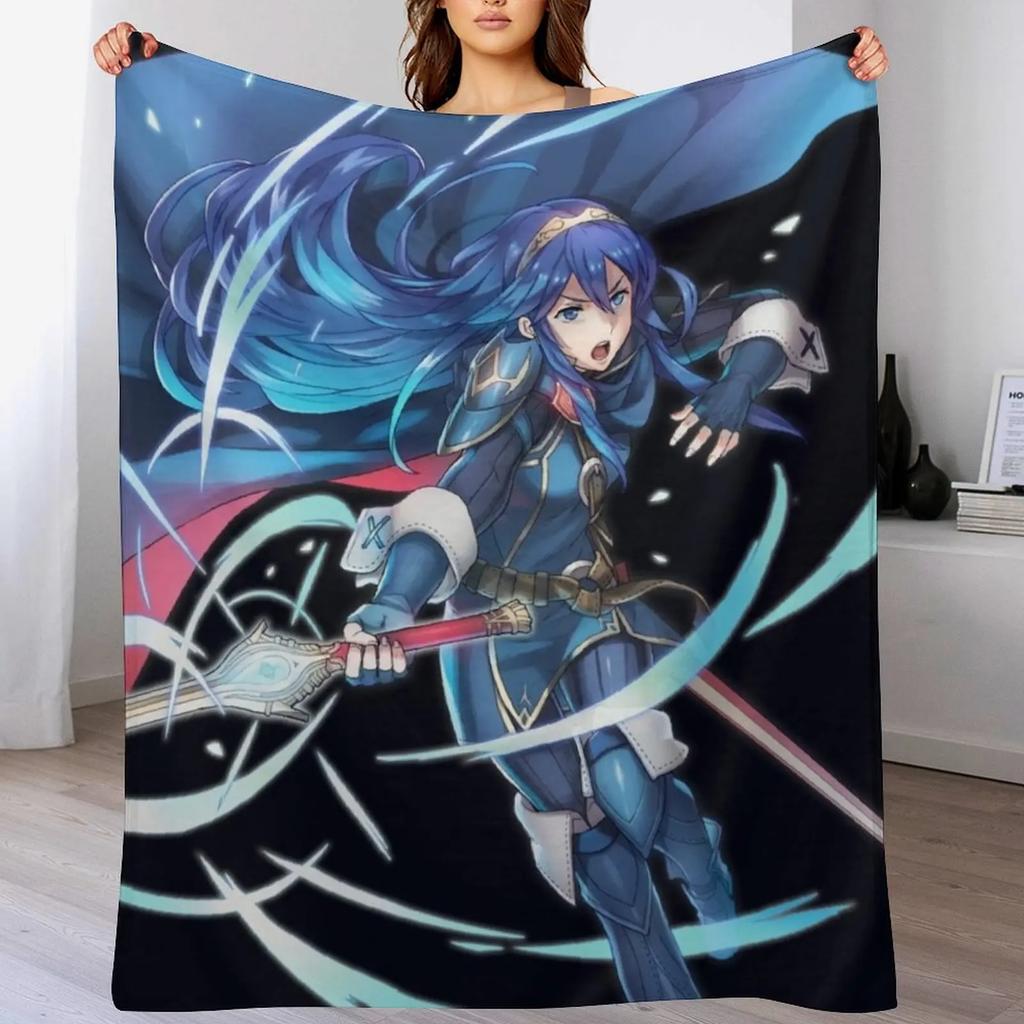 Lucina Lord Throw Blanket Wrinkle Resistant Lightweight Blanket