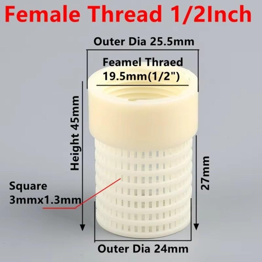 1PC Water Pump Fitting Filter Cup Water Clean Hose Filter Mesh Screen Pipe Filter  Water Tank Filter