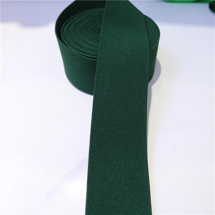 Polyester Imitation Nylon Elastic Webbing with Spot Color Processing - Clothing Accessories Rubber Band