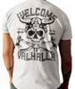 Men's Viking See You In Valhalla T-shirt Skull Viking Nordic T-shirt