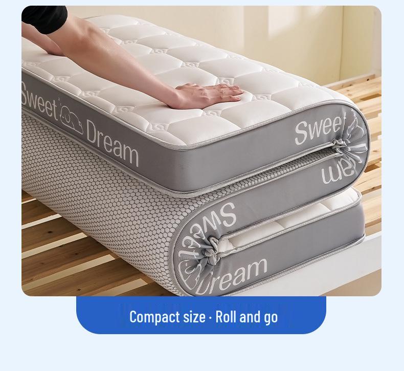 Latex-Memory-Schaum-Matratzenauflage für Schlafzimmer/Wohnheime - Weich, Einzelgröße
