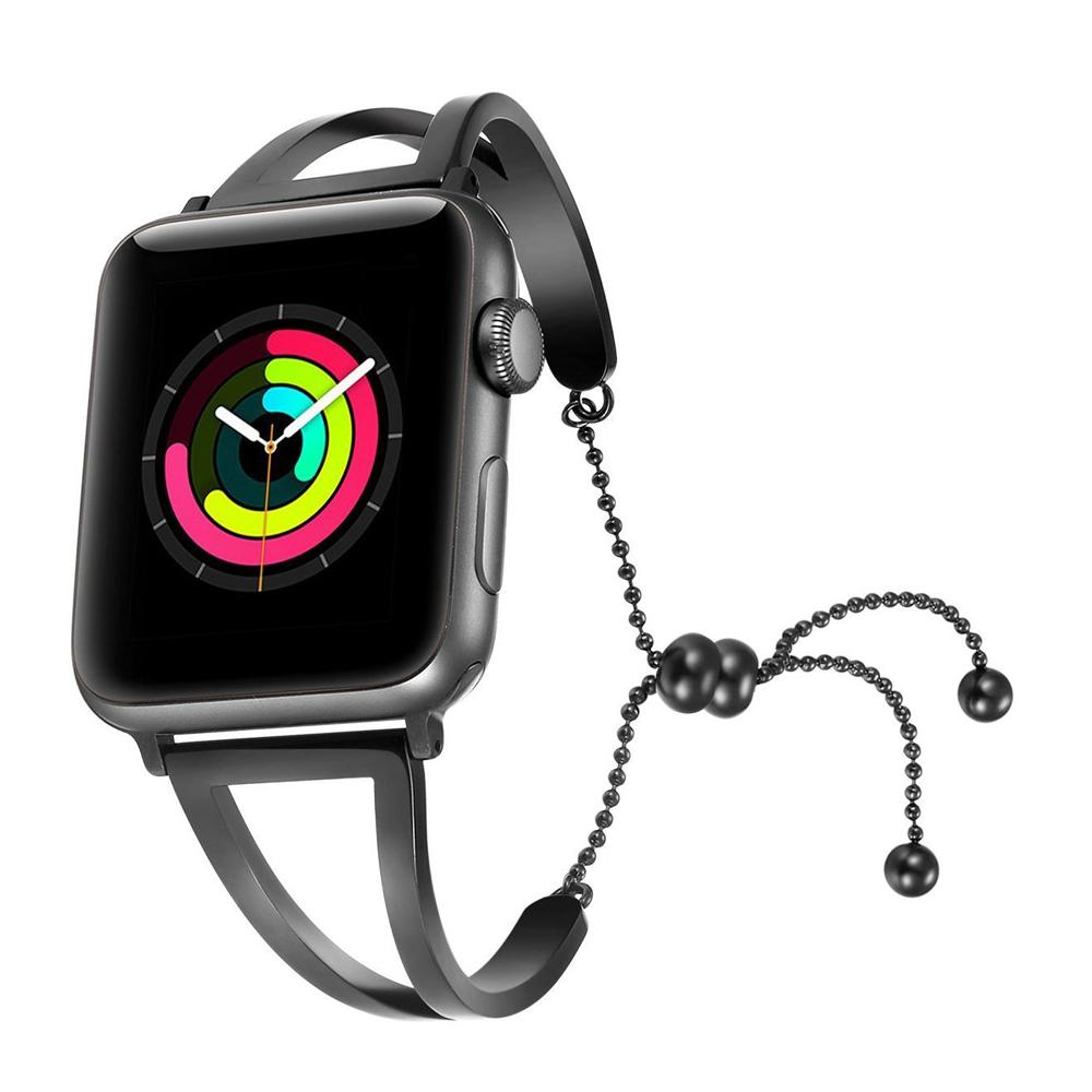 Strap for Apple Watch Band 40mm/44mm Iwatch Band 38mm 42mm Stainless Steel Watchband Belt Bracelet Apple Watch Series 3 4 5 Se 6