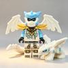 Ninja Bouwstenen Figuren met Vleugels, Mini Actiefiguur Blokken Set, Educatief Speelgoed voor Jongens