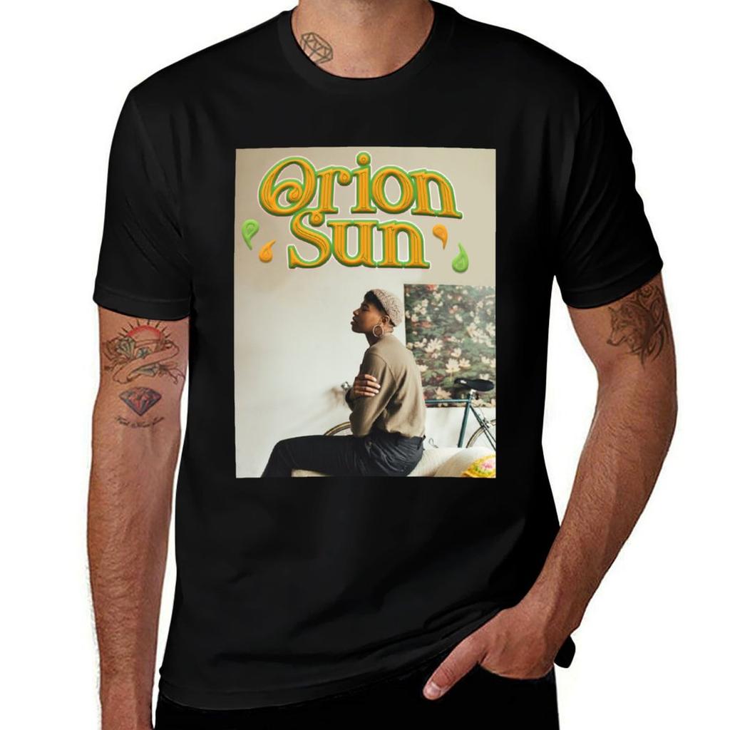 Orion Sun Graphic Print Artist Tshirt Minimal Art Print Tshirt