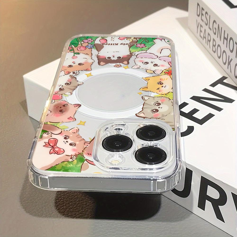 Magnetic Phone Case for iPhone 11 12 13 iPhone 13 14 15 Pro 15 16 Pro Max Samsung A15 A16 A25 A26 A55 A56 S25 S24 S22 S23 Ultra S25 Edge