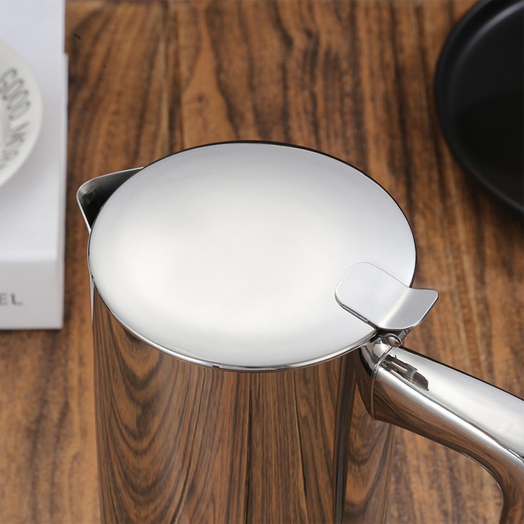 300ml/200ml Coffee Machine 304 Stainless Steel Coffee Maker with Coffee Percolator Design Espresso Pot for Home and Camping