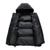 Men's Hooded Casual Overcoat, Warm Outdoor Cotton-padded Jacket, Trendy Loose Cotton-padded Jacket, Retro Bread Jacket Coat