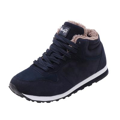 Men Shoes Winter Warm Sports Ankle Boots Velvet Thickening Women Casual Couple Short Boots Cotton Shoes Platform Snow Boots