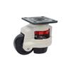 Fuma Wheel 40F Adjustable Triangular Caster with Handle and 60FS PU Wheels