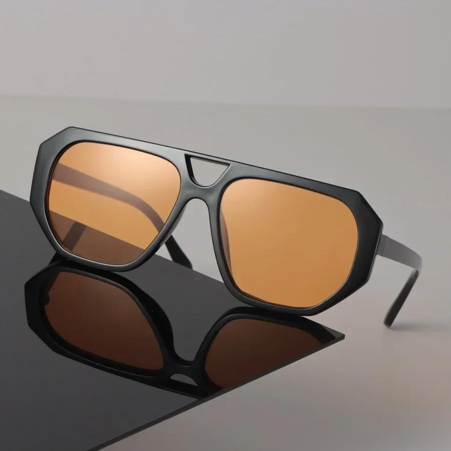 Square Sunglasses Women Men Vintage Stylish Mirror Minimalist Lens Sun Glasses Female Male Cool Personality