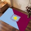 Tappeto in Velluto di Cristallo con Stampa Calcio Aston Villa, Comodo Assorbente d'Acqua Antiscivolo Tappeto per Pavimenti Interni