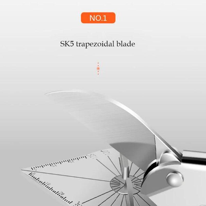 Multi-Angle Miter Shear Cutter Cut Soft Wood Plastic Rubber PVC Wires with 45-135 Degree Adjustable Angle Scissors DIY Hand Tool