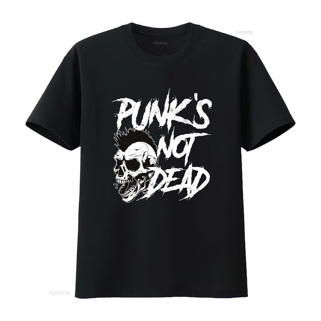 Punk Music Fan T Shirt For Rock N Roll Bands Lover Musician Arts Best SweaT  vintage Washed Comfortable designer clothes