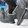 TUINANLE Men Winter Shoes Snow Boots Cold Winter Women Ankle Boots Non-slip Cotton Shoes Plus Size 45
