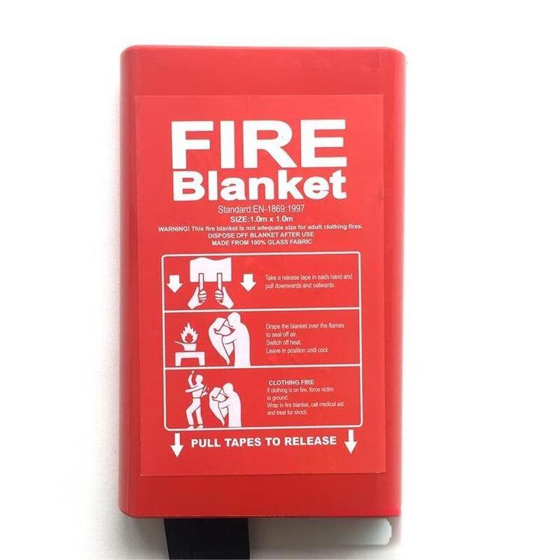 Qianyu Household Fiberglass Fire Blanket 1.5m x 1.5m