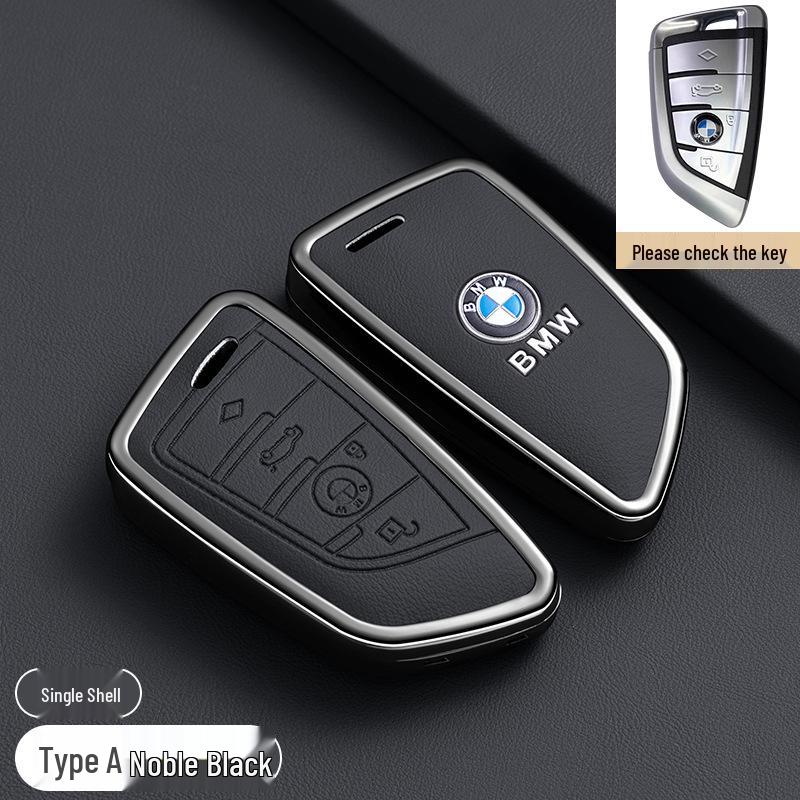 

Чехол для ключа BMW X3 2025: Премиальная кожаная полная обложка с металлической пряжкой для женщин