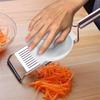 Kitchen Hand Potato Protector Food Safety Holder Multi-purpose Garlic Cheese Slicer Grater For Zester Slicer Chopper