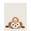 High-value cartoon cute plush bear shoulder portable messenger bag