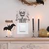 Wall Halloween Skeleton Decal With Selfadhesive Pvc Material For Decoration Home