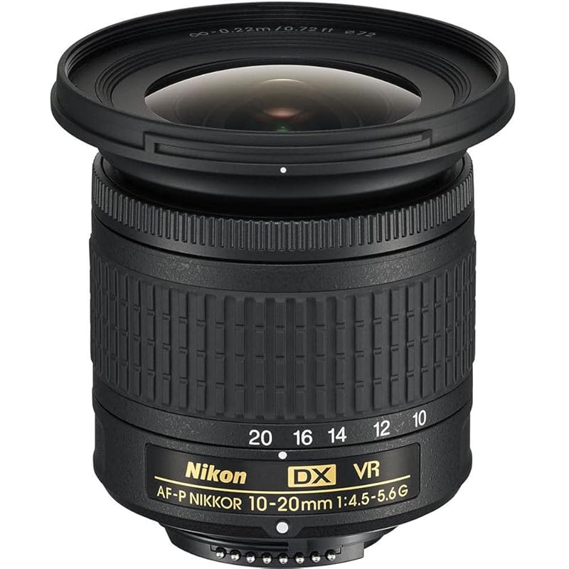 

NIKON AF-P DX NIKKOR 10-20mm f/4.5-5.6G VR wide angle zoom lens F-mount