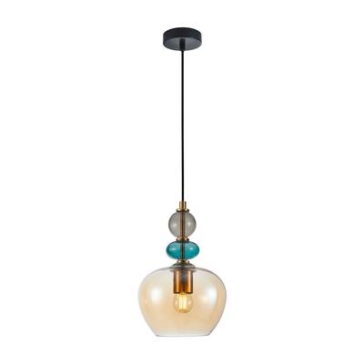 Lámpara colgante Busco PND-30263-1A-BRO-AMB Italux