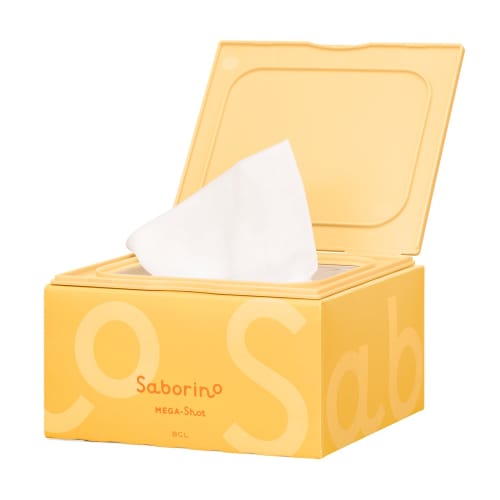 Saborino Mega Shot Morning Glossy Peel Mask CC Large Capacity 32 Pieces