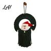 Hand Woven Wall Hanging Hand‑Woven Santa Claus Tapestry Hanging Christmas Decor with Atmospheric Ornament Tassels Boho for Kid Room Home