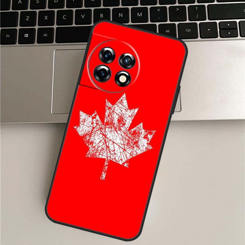 Canada Canadian Flag Case For OnePlus Nord 5 CE 3 4 Lite N20 N30 OnePlus 15R 13R 12R 13T 10T 10 Pro 11 12 13 Cover
