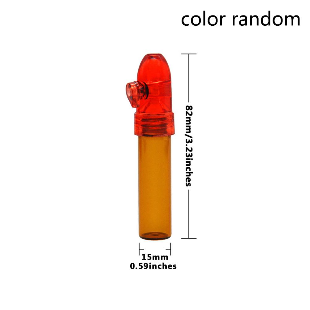 53Mm/67Mm/82Mm Glass Bottles Pill Box Case Portable Pill Holder Container