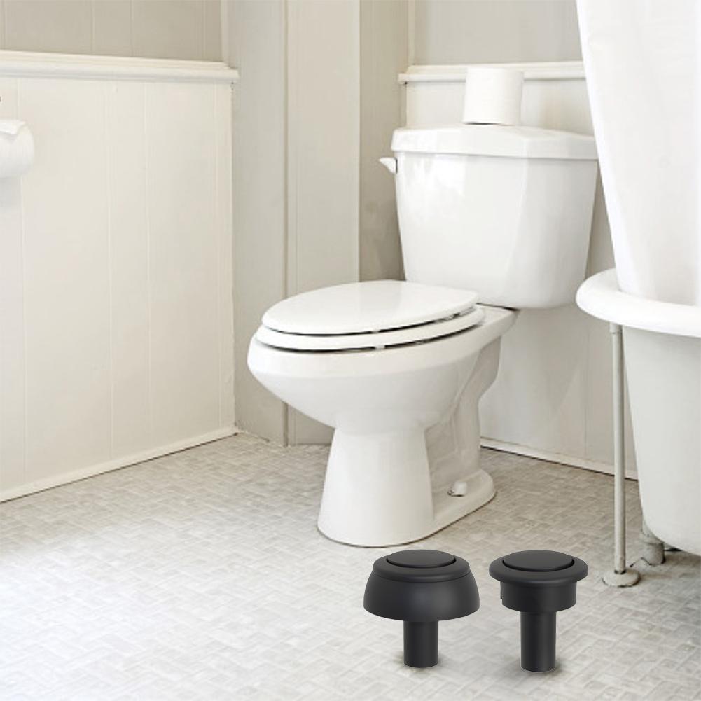 Bathroom Upgrade Toilet Push Button Cistern Button Chrome Toilet Flush Button 48mm Diameter Intuitive Mechanism