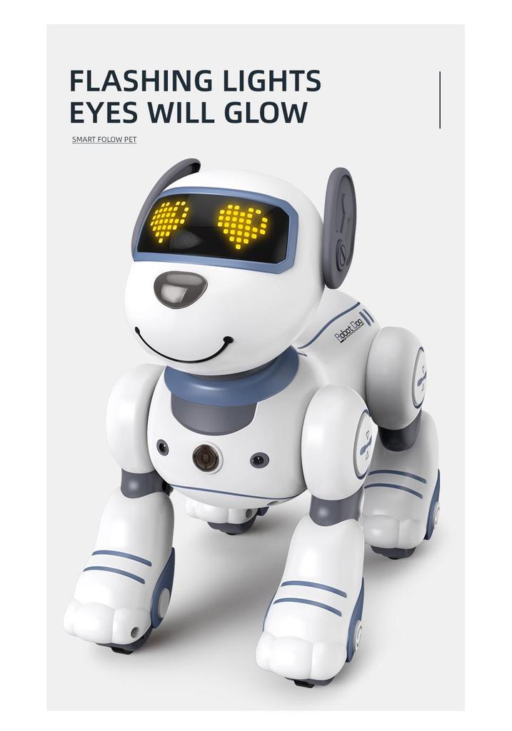 Smart Programmable Robot Dog: Interactive Touch-Responsive Electric Pet and Educational Toy