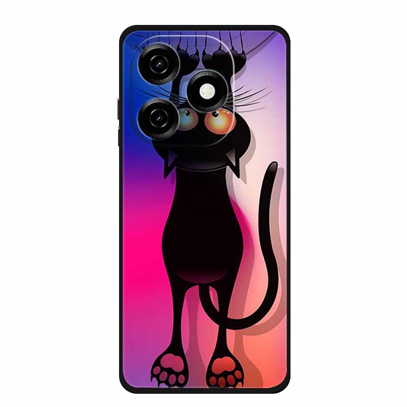 Für Honor X5c Plus Hülle Niedliche Cartoon Weiche Silikon TPU Schutz-Rückseite Handyhülle für Honor X5c Plus Luxus Bumper Coque