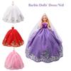 Dreamy Lace Wedding Dress Princess Barbie Doll With Sequin And Bow Prom Dress Wholesale Characters)