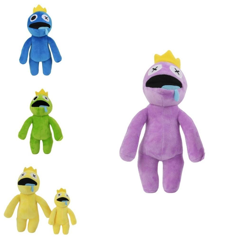 Quetschiges und kuscheliges Rainbow Friends Plüschtier - Für alle Altersgruppen geeignet - Blau und Lila