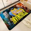 Superhero TV I-Invincible Floor Mat Rectangle Anti-slip Home Soft Badmat Front Door Indoor Outdoor Mat Hotel Decor Mat