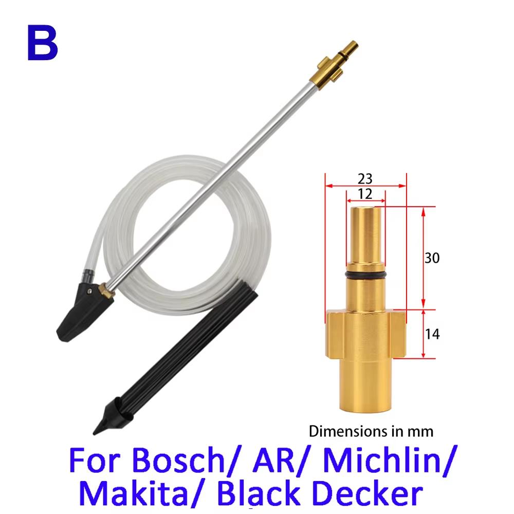 Pressure Washer SandBlasting Kit Wet Sandblaster Lance Nozzle for Karcher Huter Interskol Lavor Parkside High Pressure Washer