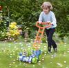 Pink Push Lawnmower Tank Bubble Machine Sound Led Light