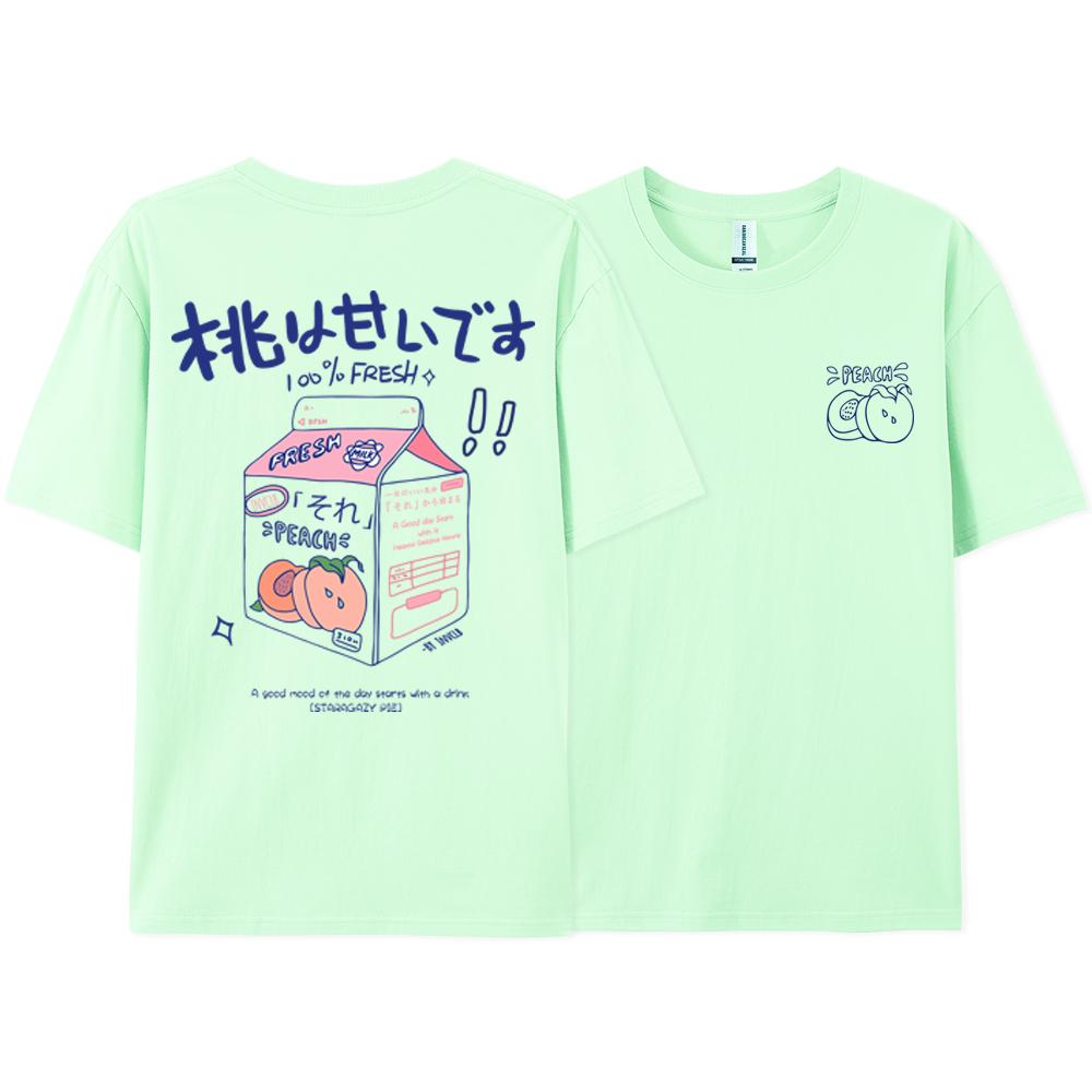 Ins Trend Versatile t-shirt Men Women Short Sleeved Summer Japanese Harajuku Bf Trendy Cotton Couple Half Sleeved Top Trendy