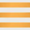 Retractable Awning Yellow and White 4x3 M Fabric and Aluminum