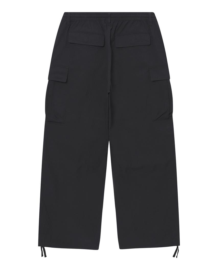 Syupeodeulai Woven Cargo Pants Black Sdulwcq41Blk